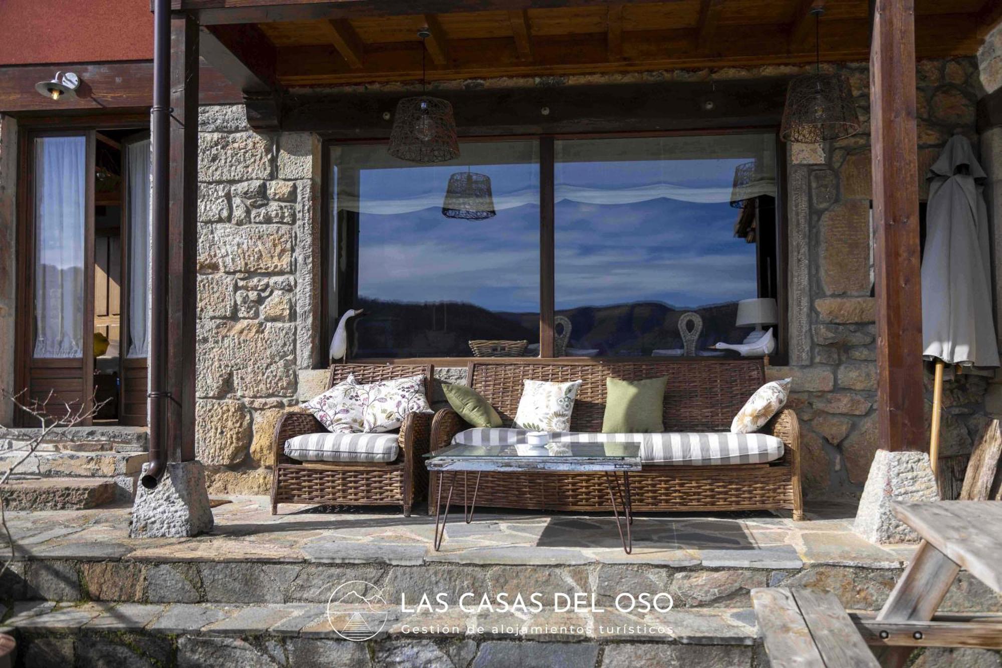 El Mirador De San Trocaya - Las Casas Del Oso Villamarcel ภายนอก รูปภาพ